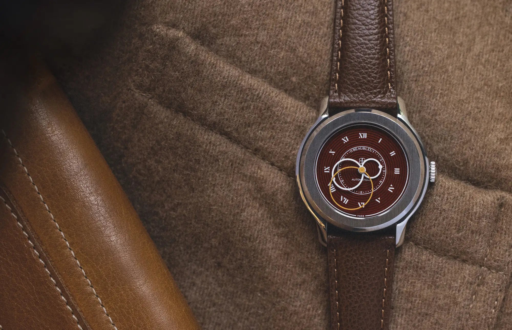 montre cadran guilloché