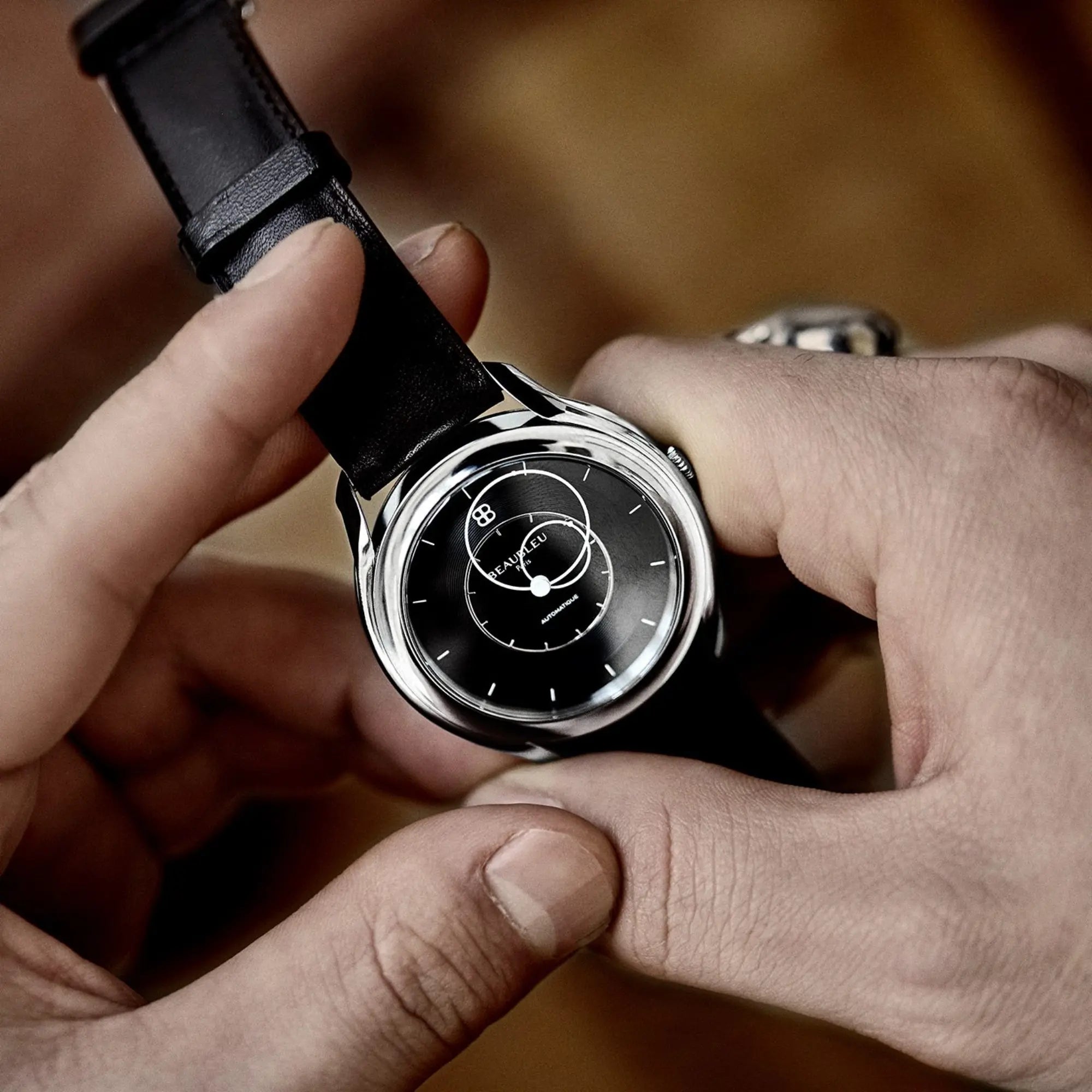 Montre beaubleu le lumineux