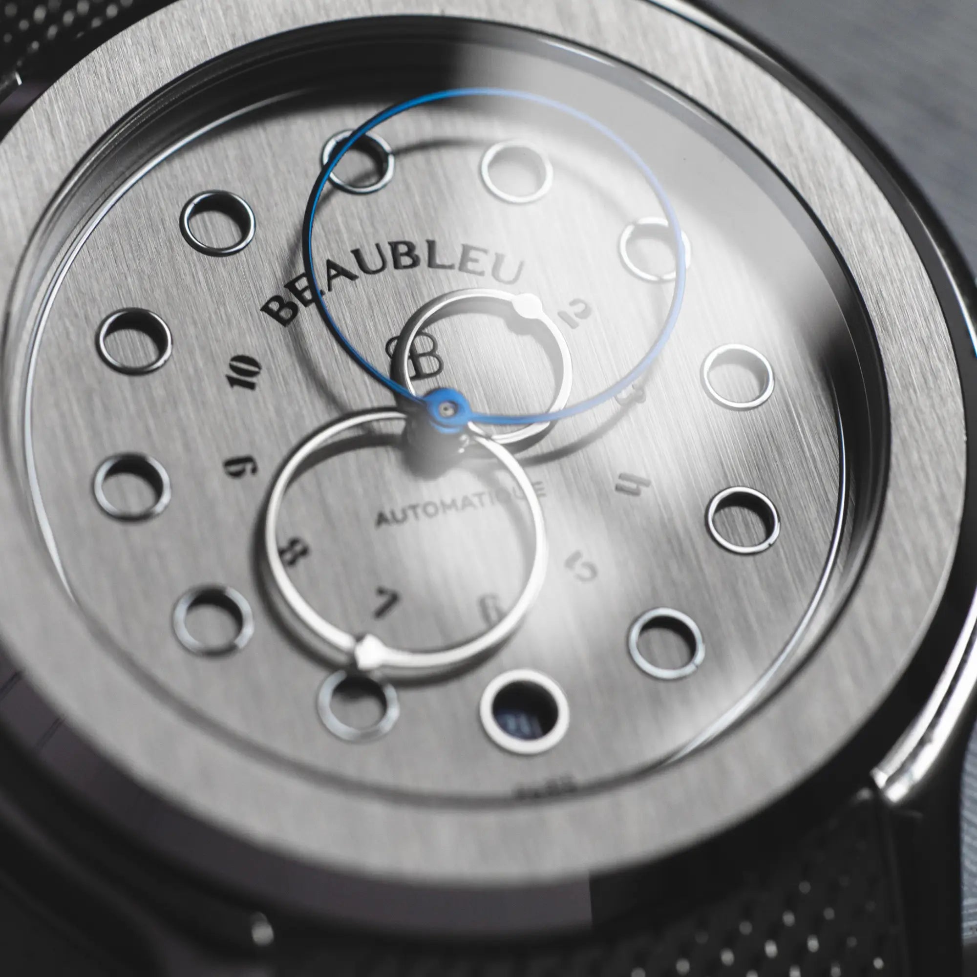 Cadran Vitruve Date Acier