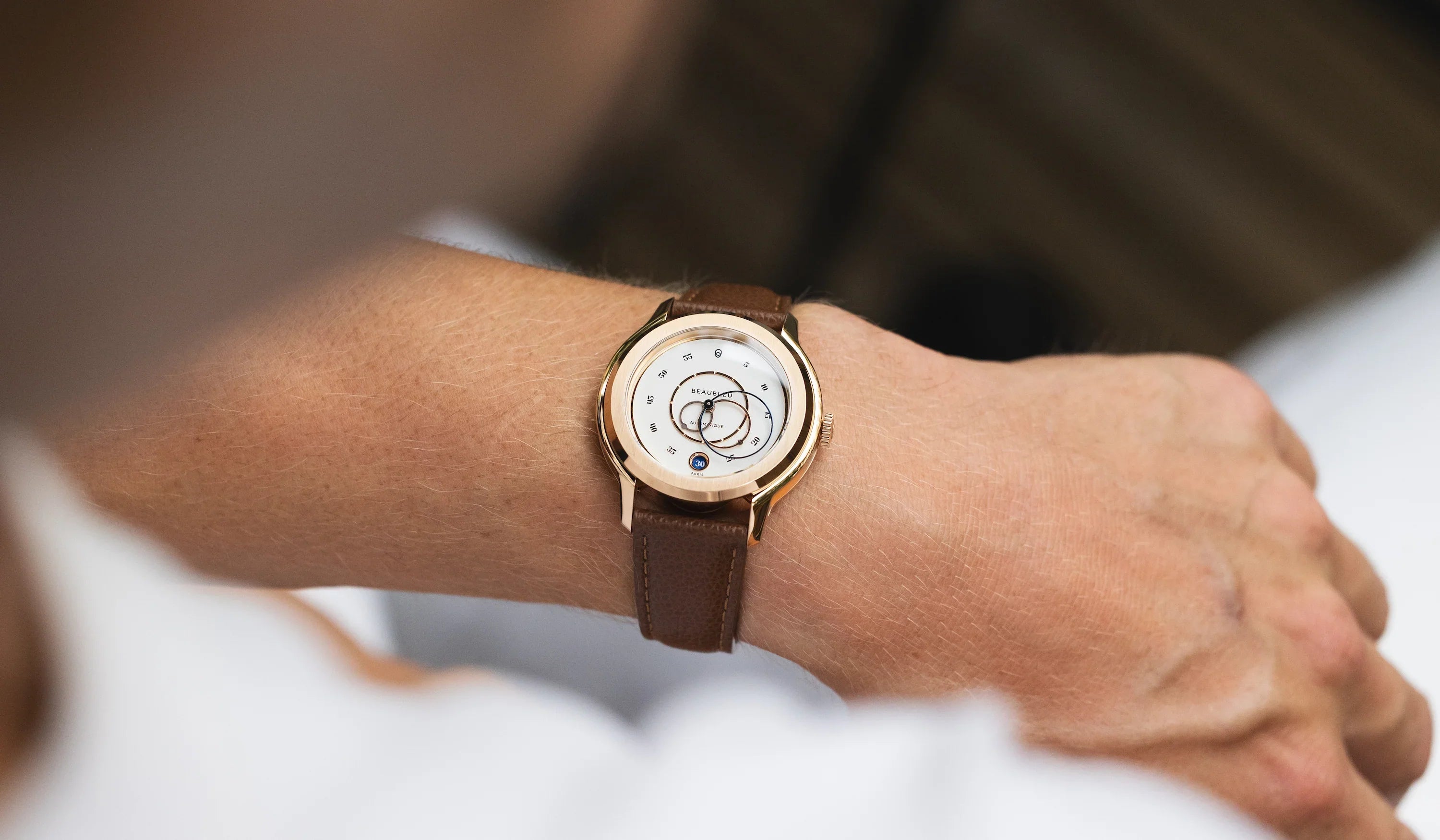 beaubleu montre automatique ecce lys