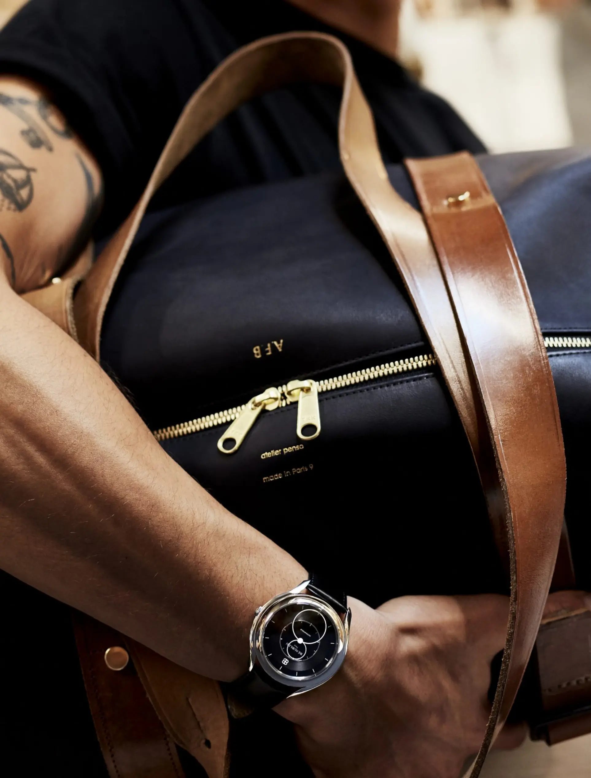 Beaubleu le lumineux  avec sac atelier penso