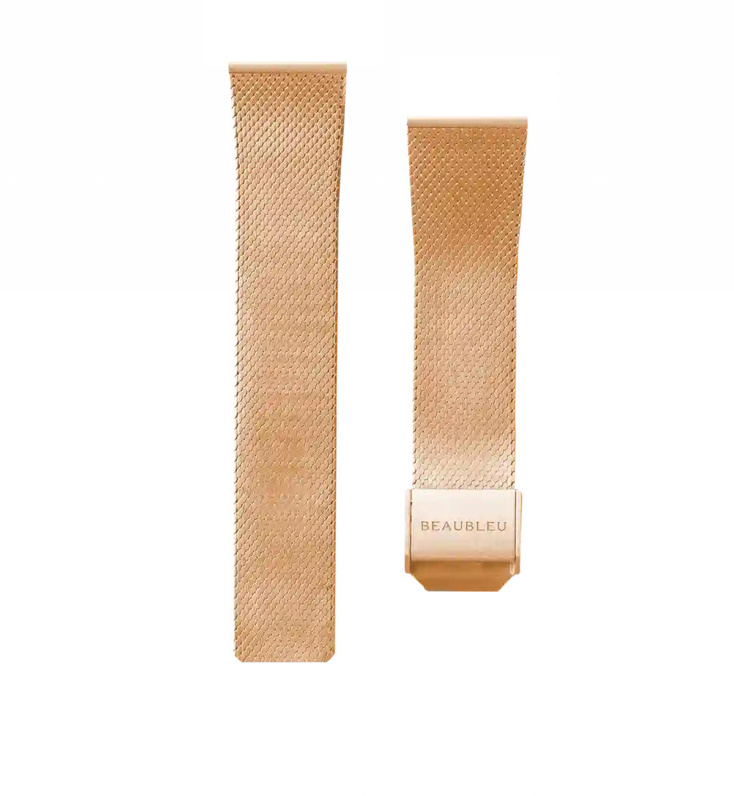 Acier Tressé Or Rose - 18 mm